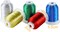 20 Assorted Colors Metallic Embroidery Machine Thread Kit 500M (550Y) Each Spool for Computerized Embroidery and Decorative Sewing